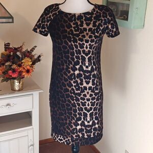 Bar III Leopard Print Dress. Animal Print. Mobwife. Bodycon.